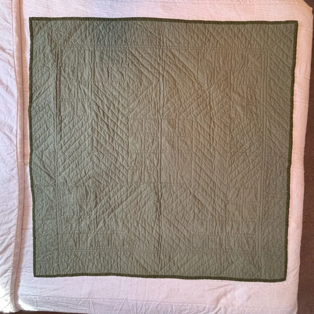 Handmade Lap Quilt in Rich Colors